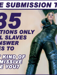 True Submission Test: What Kind of Submissive are You?